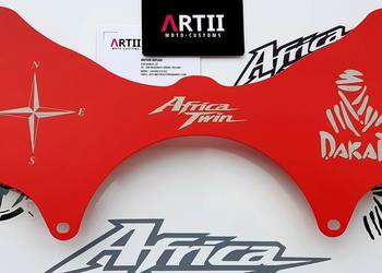 Forkshield METAL AfricaTwin ATS DGS KAD RED