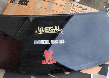 Seat Leon Kombi III 2016 szyba tylna w klapę przyciemniana