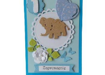 Zaproszenia Urodziny-Roczek WZ6 C6