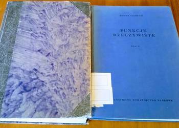 Funkcje rzeczywiste Tom 1, 2  Monografie Matematyczne 35 37 Sikorski