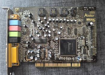 Karta muzyczna SB0160 sound blaster Audigy Creative