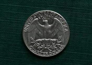 USA - ¼ dolara, 1987r Ćwierćdolarówka Waszyngtona