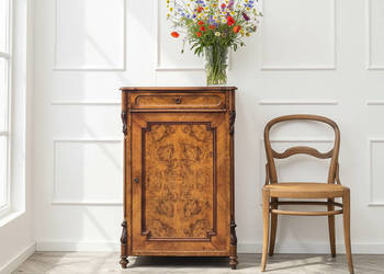 Bieliźniarka KOMODA Ludwik Filip ANTYK 1p. XX orzechowa FRONT PIĘKNY WZÓR Bieliźniarka KOMODA Ludwik Filip ANTYK 1p. XX orzechowa FRONT PIĘKNY WZÓR