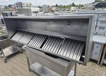 OKAP GASTRONOMICZNY Z FILTRAMI 260/80/40