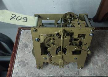 709 Mechanizm starego zegara ściennego Mauthe FMS sprawny