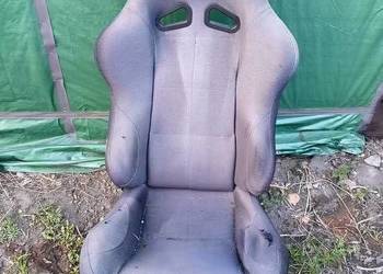 Sportowy fotel kubełkowy składany Uniwersalny Opel VW Seat BMW Skoda KJS 3D