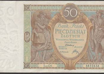 Polska 50 złotych 1929 - seria CK