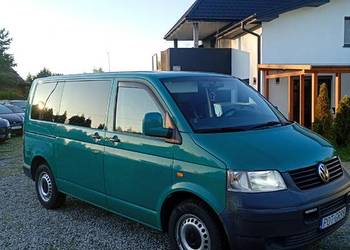 Volkswagen T5 1.9tdi 9 osób 246tys przebiegu klimatyzacja ładny