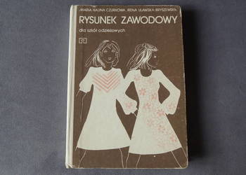 Podręcznik "Rysunek zawodowy dla szkół odzieżowych" Czurkowa