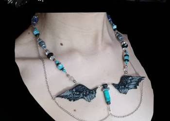 Naszyjnik Dottore Genshin Impact Handmade Biżuteria Cosplay