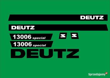 naklejki deutz 13006 specjal