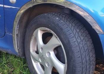 Peugeot 206 cc nakładki na błotniki,nadkola chrom
