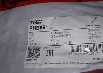 Przewód hamulcowy elastyczny TRW PHB661