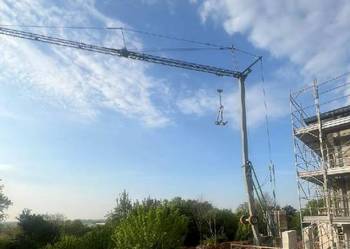 ŻURAW SZYBKOMONTUJĄCY Cattaneo CM 82 S4 DźWIG BUDOWLANY LEASING DOTACJA RA…