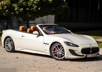 Maserati GranCabrio Sport 4.7 Benzyna 460KM 2015r Niski przebieg