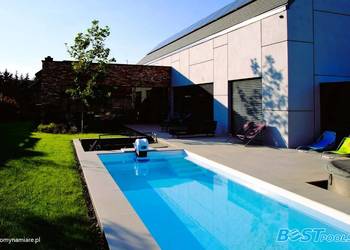 Ogrodowy basen z polipropylenu FLORES 11x4x1.5m