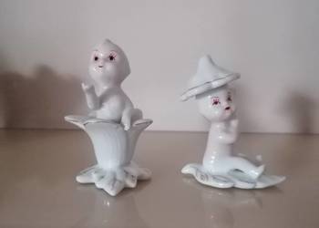 porcelanowe figurki vintage 2 szt