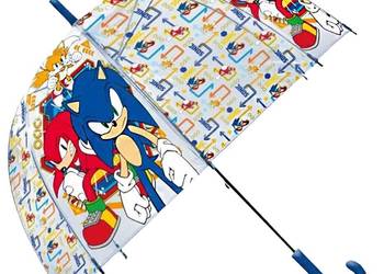 Głęboki Parasol Parasolka Jeż Sonic Hedgehog Knuckles Tails