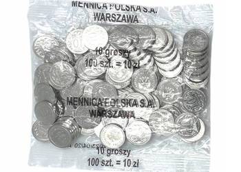10 groszy gr 2023 MW - Kolekcjonerski woreczek menniczy