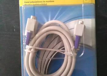 kabel połączeniowy do monitora 15-pin vga