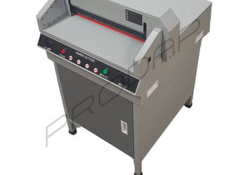 Gilotyna elektryczna z dociskiem do papieru z laserem 450mm 45cm NOWA FV