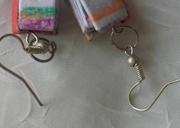 KOLCZYKI - KSIĄŻECZKI - ręcznie wykonane KOLCZYKI - KSIĄŻECZKI - ręcznie wykonane