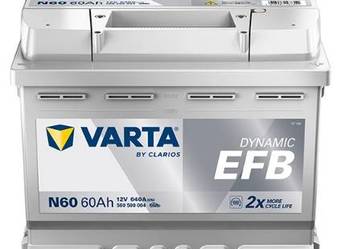 Akumulator 60Ah 640A 12V Varta Blue EFB N60 Chopina 1 Darmowa Dostawa
