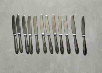 Gerlach noże stołowe obiadowe vintage PRL