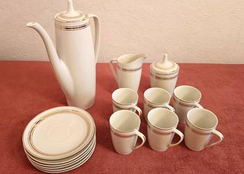 Porcelanowy serwis do kawy Goplana - Ćmielów, stan bdb ++
