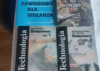 Sprzedam książki do stolarstwa część 1 i2