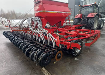 Agregat siewny, siewnik HORSCH Pronto 6 DC, 6 m talerzowy, brona