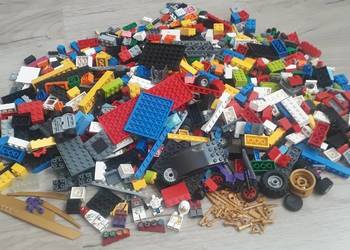 Klocki LEGO mix mieszane 1KG w dobrym stanie, figurki i elementy ninjago