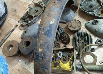 Silniki, części K55, Moskwa 125, Mińsk, DKW Rt125