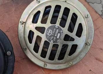 Sygnał klakson  Milicja  Straż PRL Belma 12V niski ,24 V wysoki ton