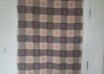 Duży, stylowy dwustronny szal