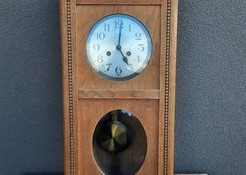 Stary zegar ścienny pokojowy K&S sprawny film F023