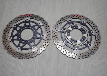 Dwie Tarcze Tarcza Hamulca Przód ABS Kawasaki ER-6F ER 6 F 05-08r