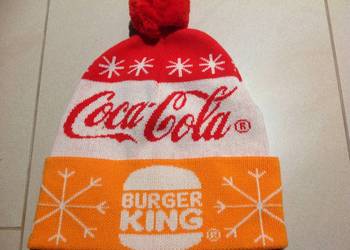 Czapka CoCa Cola Burger King