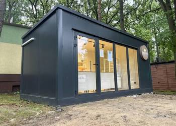 OD RĘKI -  PAWILON HANDLOWY KONTENER BIUROWY KOSMETYCZNY - PRODUCENT