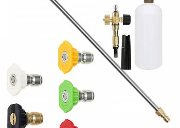 Komplet 5 Dysz i Lanca 34cm do Myjki Ciśnieniowej | 250 bar, 60°C