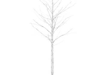 Brzoza z oświetleniem 128 ciepłych białych LED 220 cm WM-345145