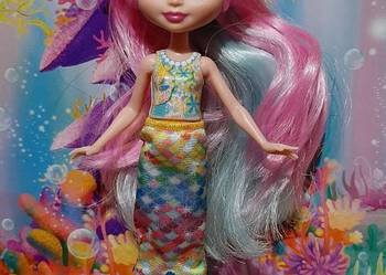 Lalka Enchantimals Radia Rainbow Fish z pupilem stan