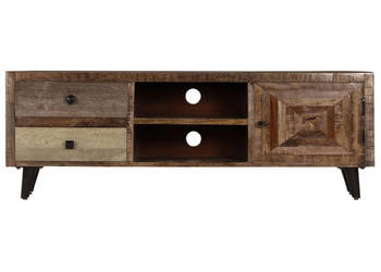 Szafka pod TV 118x30x40 cm lite drewno mango WM-247330