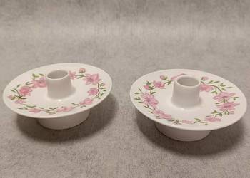 Rosenthal Para Porcelanowych Świeczników