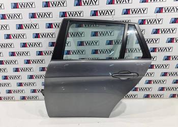 BMW E90 E91 DRZWI LEWY TYŁ TYLNIE LEWE A52 SPACEGRAU KOMPLETNE BMW E90 E91 DRZWI LEWY TYŁ TYLNIE LEWE A52 SPACEGRAU KOMPLETNE