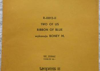 Płyta pocztówka dźwiękowa 1980 Boney M.