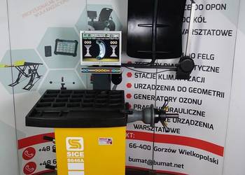 Włoska wyważarka do kół profesjonalna Sice S 646 A - dostawa, gwarancja