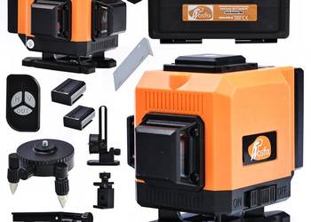 Poziomica Laserowa 12 Linii ROT12L – IP54, 2 Akumulatory 3500mAh