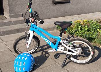 Rowerek  WOOM 2 niebieski  – Stan bdb!+ KASK i Akcesoria