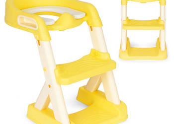 Nakładka na toaletę ze schodkami drabinką dla dzieci ECOTOYS